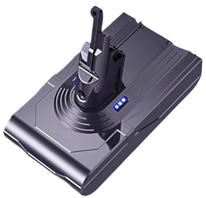 21.6V 18650 21700 26650 12800mAh Compatible For Dyson V8 Cord-Free Vacuum Handheld Vacuum Cleaner Battery(NCR 18650 V8 6000mAh)