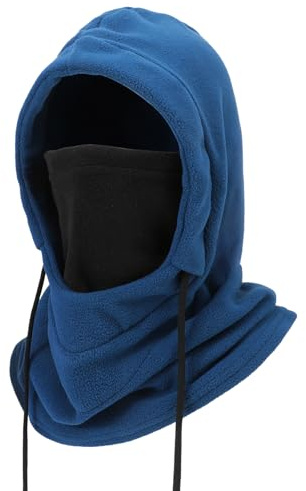 AYPOW Thermo Fleece Sturmhauben Winter, Winddichte Balaclava Gesichtsmaske, Warme Fleecefutter Skimaske Weicht Verstellbare Kapuze Hut Motorrad Fahrrad für Herren Damen Outdoor Skifahren