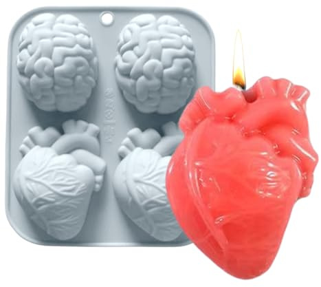 Halloween Herzformen Einfaches Entformen Organform Vielseitige Anwendungen