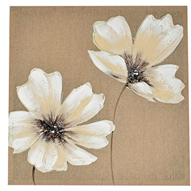 Tableau Décoration Murale – -Tableaux Décoratif Moderne- Peinture sur Toile à la Main Cadeau Original pour Homme ou Femme Cadeaux Anniversaire Noel fêtes des mères (Classique, 50X50cm, PAINT508BX1)