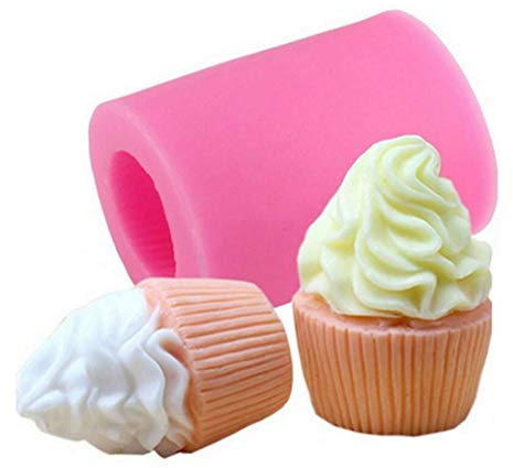Bakeware Pan Baking Making Mold Soap Clay Mould 3D Ice Cream Cupcake Candle Silicone Molds Wedding Fondant Cake Decorating Tools Candy Chocolate Baking Moulds
