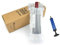 Evergreen Goods 10x Wine Bottle Boxes with Inflatable Air Column Cushion Bags | Drinks, Spirit Wine Bottle Protector, Safe Packaging and Transportation of Glass Bottles | Free Air Pump Included