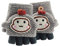 Fannyfuny Strickhandschuhe Kinder Handschuhe Junge Mädchen Halbfinger Fäustlinge Flip-Top Winterhandschuhe mit Plüschfutter Herbst Winter Fingerhandschuhe Kinderhandschuhe Weiche Warme für 1-3 Jahre