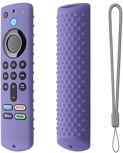 Schutzhülle für Samsung TV-Fernbedienung, Silikon-Schutzhülle, kompatibel mit der Amazon Fire TV-Fernbedienung des Amazon Fire TV-Sticks (3. Generation), dritte Generation, leicht/rutschfest/stoßfest