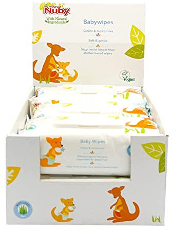 Dr. Talbot's Nuby - Baby-Feuchttücher – 480 Stück - 0M+