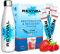 Revival Rapid Rehydration Starter Pack - 500ml Steel Water Bottle With 1 x 6 Packs Electrolytes Powder Sachets - Summer Fruits