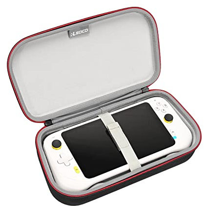 RLSOCO Étui de transport pour console de jeu portable Logitech G Cloud, compatible avec console de jeu et câble de charge, noir (étui uniquement)