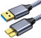 Fannoday USB 3.0 Kabel, USB A auf Micro B Kabel 1m USB 3.0 Schnelle Datenübertragung Datenkabe, für TV,Laptop,MiNi PC, Projector,Smartphone,Tablet,Camera usw