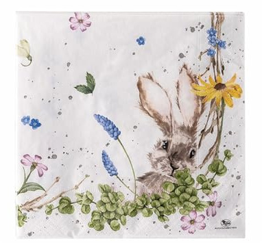 Hutschenreuther 02433-726047-05214 Nora Süße Ostern Servietten 33 x 33 cm (1 Pack)