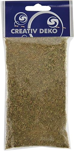 FADEDA Streumoos im Beutel/Höhe:1 cm/handbemalt/detailgetreue Krippen Figuren - Weihnachten Tisch Dekoration Krippe Zubehör