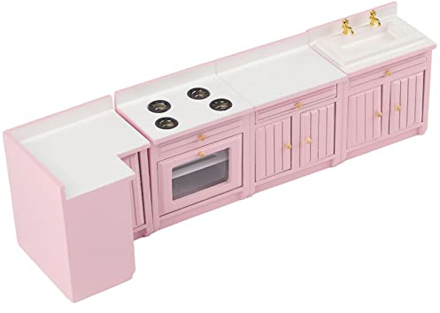 Bagima 12 Muebles de Cocina para Casa de Muñecas 19 × 16 × 8 1:12 Accesorio para Casa de Muñecas en Miniatura, Juego de Plataforma para Cocinar, Muebles de Juguete, #212, BAGIMADR79KCUGEQ