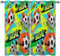 ANHOPE Abstrakter Fußball Graffiti Blickdichte Gardinen mit Ösen Thermo Vorhänge Kinder Jungen Mädchen Vorhang Blackout Curtain Wohnzimmer Schlafzimmer Verdunklungsvorhänge 2er Set H 160 x B 140 cm