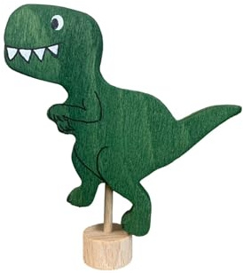Motivstecker T-Rex Geburtstagsstecker Deko Zubehör für Geburtstagszug Geburtstagsring Geburtstagstisch