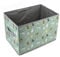 YöL Green Pet Toy Storage Box Basket Dog Puppy Storage Accessory Box Bin Chest Collapsible Foldable Organiser Carry Handles