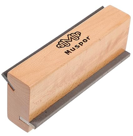 Parliky 1Pieza Biselado para Trastes de Guitarra Herramienta de Nivelación Madera para Luthiers y Reparaciones de