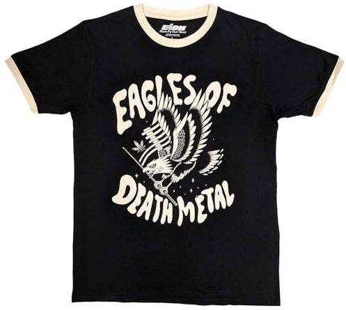 Eagles of Death Metal Eagle Ringer T Shirt M