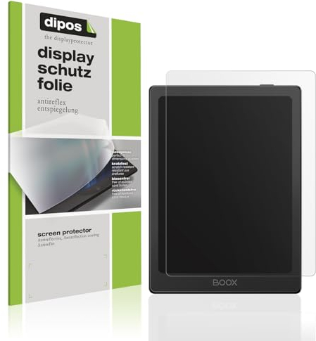 dipos I 2x Schutzfolie matt kompatibel mit Onyx Boox Go 6 Folie Displayschutzfolie