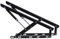 Hydraulischer Betthebemechanismus, Gasfeder-Deckelheber-Set für nach oben klappbare Betten (120 cm) (90 cm)