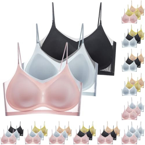 Tops Fitness zioni Reggiseno Senza Spalline Push Up per Scollature Profonde Nero Puro Cotone X Allattamento Reggiseni Protesi Mammarie di Canotte Donna Sportivi Bianco Che Si Aprono Davanti