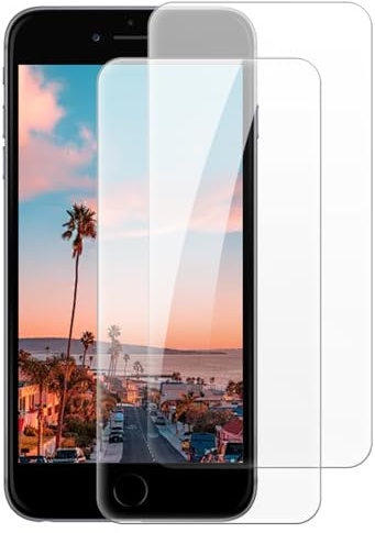 Shantime [2 Stück Displayschutz Gehärtetes Glas Kompatibel mit iPhone 6S Plus (5.5 Zoll), HD Klar Kratzfest Blasenfrei