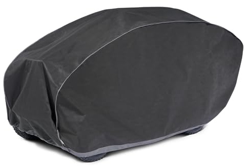 wasserdichte Rasentraktor Abdeckung mit Fangkorb UV-beständig Winterfest Schutzhaube Outdoor XXL240