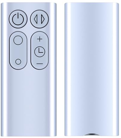 FQOUG Replacement Remote Control fit for Dyson Air Purifier Tower Fan TP00 TP01 AM11, for Part Number: 965824-06 965824-07 (Sliver)
