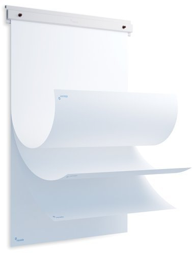 Flipchart-Papierklemme Slim mit 20 Blättern – geeignet für Whiteboard „Slim“