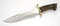 CUCHILLERIAALBACETE Muela Cuchillo de Caza MAGNUM-26 con Piedra de afilar de Regalo