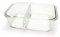 IRIS BARCELONA Glass Container Contenedor, 3600 W, 949.92 milliliters, 44 Decibelios, Acero Inoxidable, Transparente