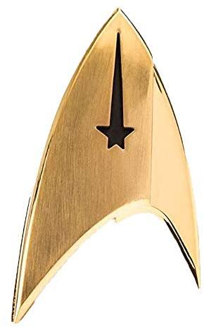 STAR TREK Discovery Command Badge Gold, Gold, Einheitsgröße