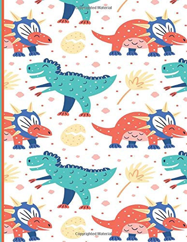 Dinosaur - Fantastic Fun Beasts College Ruled Notebook: Composition Notebook For Notes, Writing, Essays, Doodling, Gifts and more!