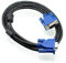 Mr. Gadget Solution® VGA/SVGA 15 Pin PC Computer Monitor LCD Extension Cable Male 2m Lead