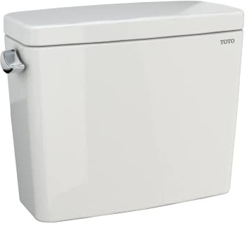 TOTO Drake ST776EA#11 - Depósito de inodoro (1.28 GPF con función de descarga automática, color blanco colonial