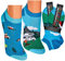 Damen Sneaker Socken (2 Paar) witzig 42-47 Camping