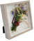 BD ART Cadre photo 3D à remplir - 23 x 23 cm - Cadre pour objets avec plexi verre chêne truffe