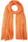 TOM TAILOR Damen 1035271 Basic Schal, 29751 - Bright Mango Orange, Einheitsgröße
