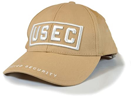 Escape from Tarkov USEC Bear Baseball Cap, Schwarz, Grün, Hellbraun, Einheitsgröße