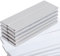 MIN CI 10 Stück Neodym Magnete Extra Stark Groß,Rechteckige Magnete 60x10x3mm Magnete Klebemagnete Selbstklebend Stark für Küchenschrank Glasmagnettafel