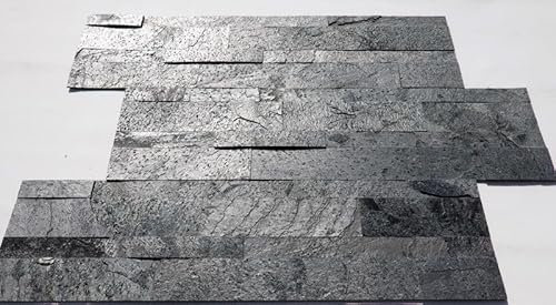 Steinfurnier Naturstein Wandverkleidung Universal ECHTSTEIN Marmor Schiefer Basalt Quarzit Steinplatte