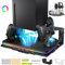 Allnice Wall Mount Charging Stand for Xbox Series X/S with Cooling Fan Accessories, Wall Mount Charging Station with 3 USB Ports Dual Controller Charger Station(Wall Mount &Cooling Stand)
