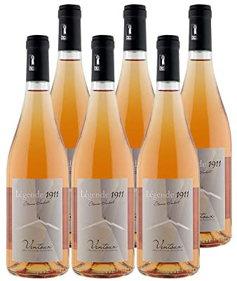 Ventoux Légende 1911 - Rosé - Vignobles du Sud - Vin Rosé de la Vallée du Rhône (6x75cl)
