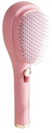 Shitafe Entwirrende Haarbürste,Haarbürsten-Entwirrer - Hitzebeständige Haarbürste - Selbstreinigende antistatische Haarbürste für alle Haartypen und Perücken