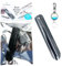 Sea Fishing Hook Bait Making Tool For Bass Cod Tope Conger Worm Needle FishSimple. (Black & Retractable)