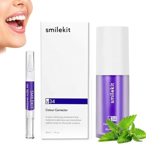 Purple Teeth Whitening ToothPasta viola dentifricio bianco denti viola sbiancamento dei denti viola toothpaste correzione colore siero denti colore correttore sbiancante pasta tooth Stain Removal