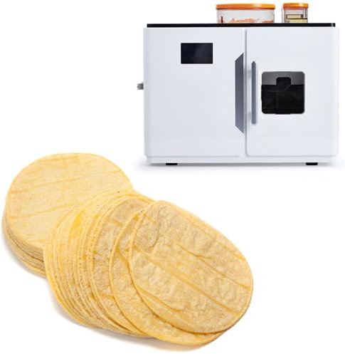 DPLXQPP Vollautomatische Pfannkuchenmaschine,Große Kommerzielle Pfannkuchenmaschine,Motor Zur Herstellung Von Tortilla-Pfannkuchen,Geeignet Für Indische Pfannkuchen,Pfannkuchen,110V