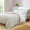 Dreams & Drapes Ditzy Floral Duvet Cover – Lilac – Double Size (200 x 200cm) – Premium PolyCotton – 2 Pillowcases – Reversible with Stripe Design – Soft Touch Bedding