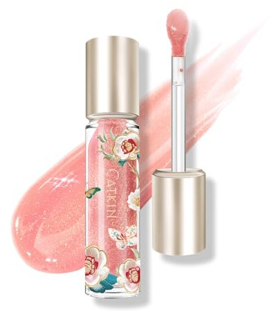 CATKIN Serum Plumping Lip Gloss, Olio Labbra Colorato, Volumizzante Labbra, Alta Lucidità, Sensazione Rinfrescante, Idratazione, Lunga Tenuta, Non Unto, Contiene il 90% di Essenza Nutriente, 3,5 ml