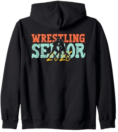 Wrestling Senior 2026 Graduation Kapuzenjacke