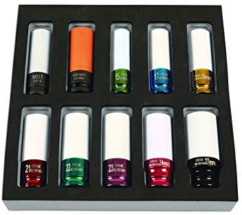 Laser 7125 Alloy Wheel Nut Master Kit 1/2D 10pc