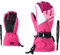 Ziener Kinder LANI GTX glove junior Ski-handschuhe, pink blossom, 4 (S)